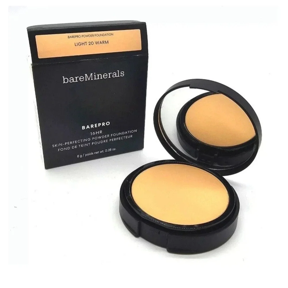 Bareminerals Barepro 16Hr Skin Perfecting Powder Foundation 8g ~ Light 20 Warm